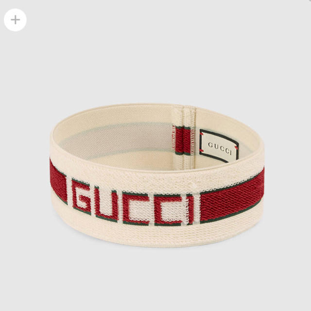 Gucci(グッチ)のgucciヘアバンド新品未使用(値下げあり) レディースのヘアアクセサリー(ヘアバンド)の商品写真