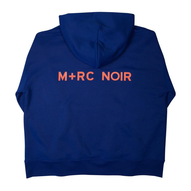 M+RC NOIR BLUE "NO BASIC" HOODIE S