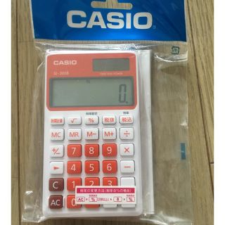 カシオ(CASIO)のカシオミニ電卓 手帳タイプ(オフィス用品一般)