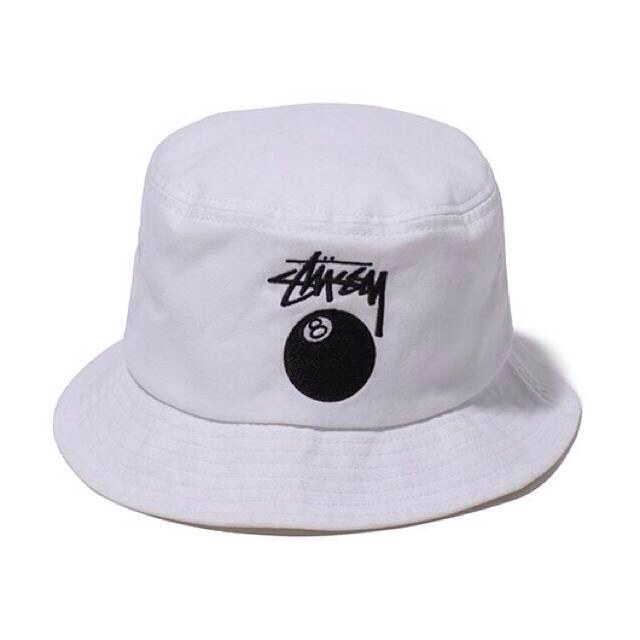 stussy バケットハット 8ボール