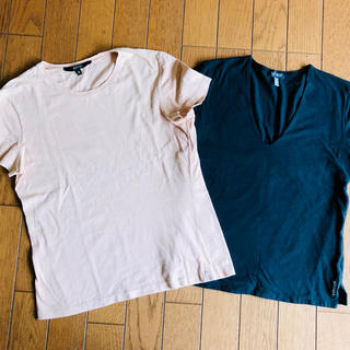 グッチ(Gucci)のGUCCI  グッチ  アルマーニジーンズ  Tシャツ  2枚セット(Tシャツ(半袖/袖なし))