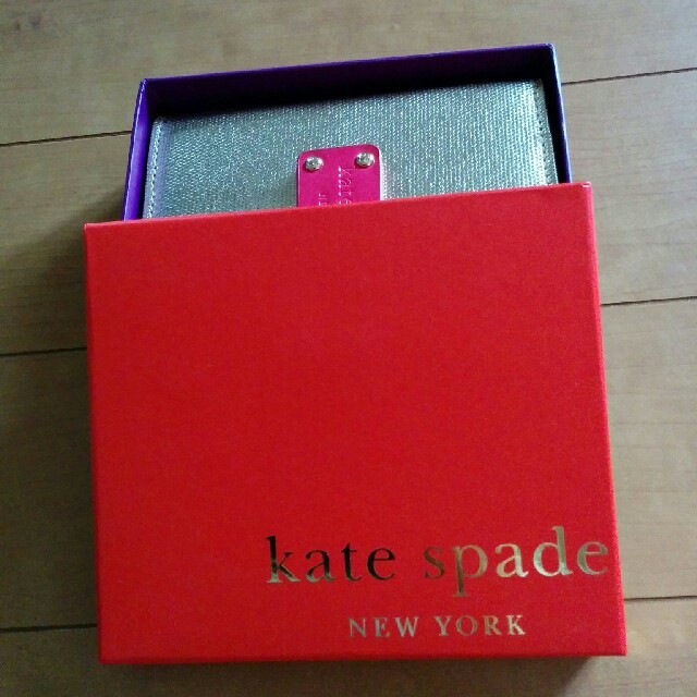 kate spade new york(ケイトスペードニューヨーク)のKate spade ケイトスペード 手帳 ピンク シャンパンゴールド   レディースのファッション小物(財布)の商品写真