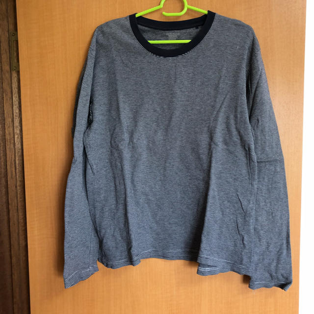 UNIQLO(ユニクロ)のUNIQLO メンズ ロンT ボーダー メンズのトップス(Tシャツ/カットソー(七分/長袖))の商品写真