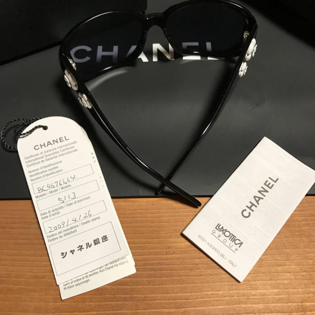 CHANEL カメリアサングラスの通販 by CHIBU1028｜シャネルならラクマ - CHANEL HOT通販