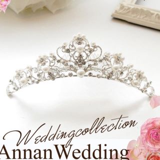 annan wedding ティアラ(ヘッドドレス/ドレス)