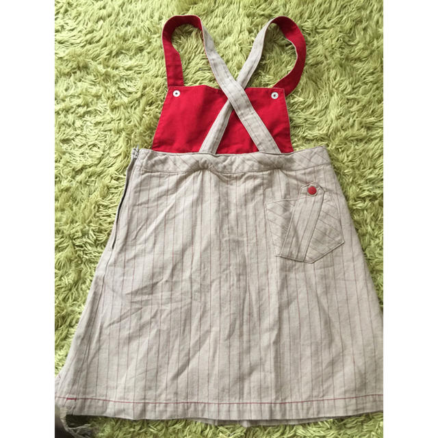 familiar(ファミリア)のSALE‼️ familiar plus ジャンパースカート 120 キッズ/ベビー/マタニティのキッズ服女の子用(90cm~)(スカート)の商品写真