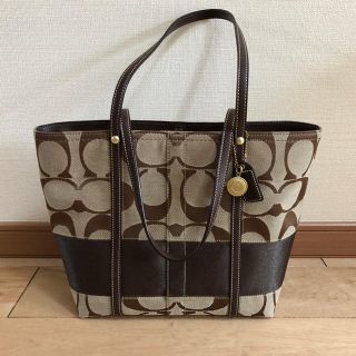 コーチ(COACH)のコーチシグネチャー☆美品(トートバッグ)