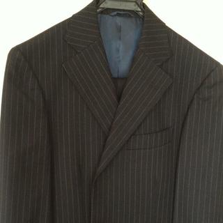スーツカンパニー(THE SUIT COMPANY)のスーツ　メンズ　スーツカンパニー　紺色ストライプ(セットアップ)