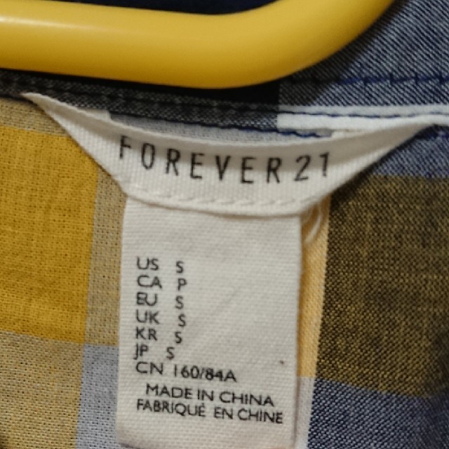 FOREVER 21(フォーエバートゥエンティーワン)のチェックシャツ レディースのトップス(シャツ/ブラウス(長袖/七分))の商品写真