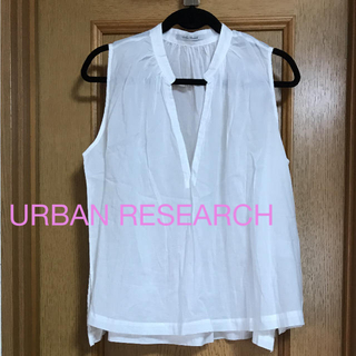 アーバンリサーチ(URBAN RESEARCH)の美品！URBAN RESEARCH ☆Aライン・ブラウス(シャツ/ブラウス(半袖/袖なし))