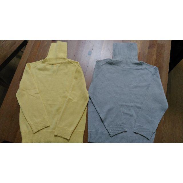 COMME CA ISM(コムサイズム)の【専用】コムサ　110　ニット　タートルネックセーター キッズ/ベビー/マタニティのキッズ服女の子用(90cm~)(ニット)の商品写真