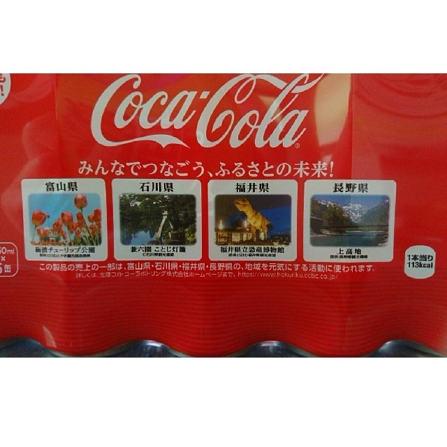 コカ・コーラ(コカコーラ)のコカ・コーラ  北陸デザイン缶 食品/飲料/酒の飲料(その他)の商品写真
