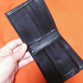 グッチ(Gucci)のGUCCI　レザー　財布(折り財布)