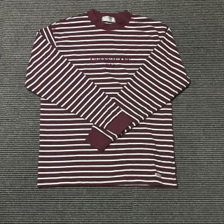 ゲス(GUESS)のguess ボーダー ロングTシャツ グリーンレーベル(Tシャツ/カットソー(七分/長袖))