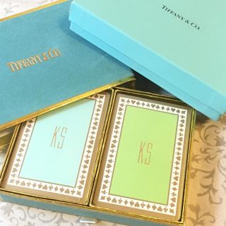 ティファニー(Tiffany & Co.)の未使用⭐️Tiffany&Co. イニシャル入り トランプ 2セット(トランプ/UNO)