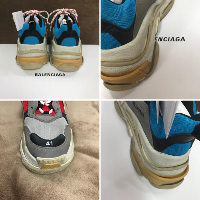 Balenciaga(バレンシアガ)の即日発送 41 BALENCIAGA triple s 渋谷西武店購入 国内品 メンズの靴/シューズ(スニーカー)の商品写真