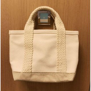 エルエルビーン(L.L.Bean)のmi様専用☆L.L.Bean☆ウェビングハンドル　トートバッグ☆クリーム☆ミニ☆(トートバッグ)