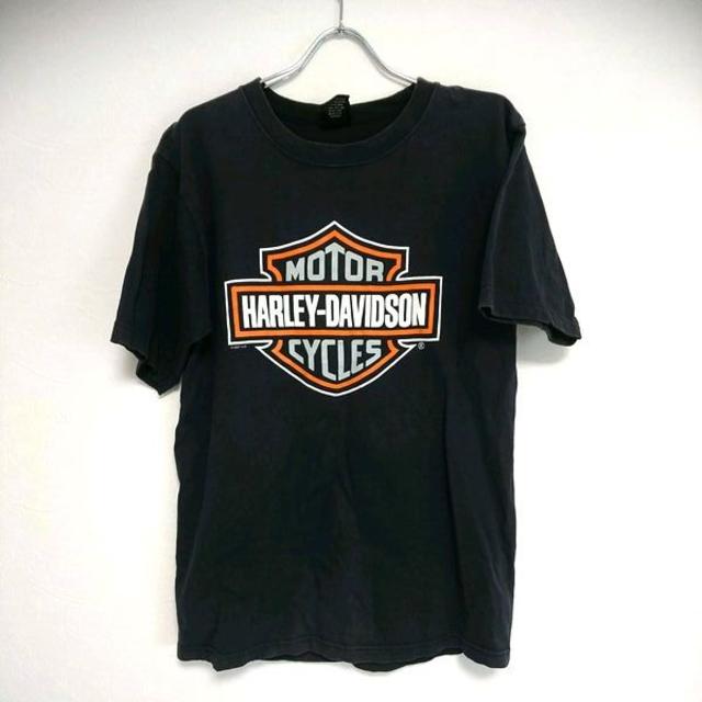 Harley Davidson(ハーレーダビッドソン)のハーレーダビッドソン　ロゴプリントＴシャツ M メンズのトップス(Tシャツ/カットソー(半袖/袖なし))の商品写真