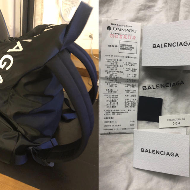 国内正規品 バレンシアガ バックパック BALENCIAGA 2018SS