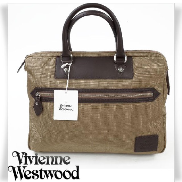 Vivienne Westwood(ヴィヴィアンウエストウッド)の【新品】ヴィヴィアンウエストウッド ビジネスバッグ メンズのバッグ(ビジネスバッグ)の商品写真