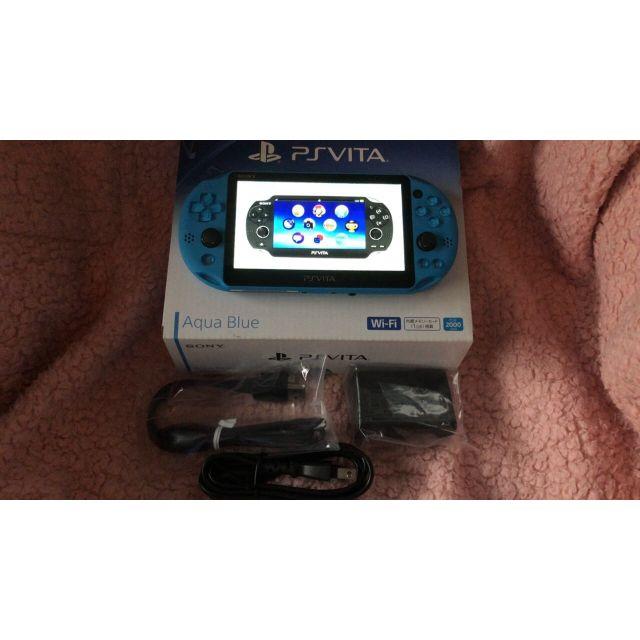 PSVita 2000 アクアブルー 付属品あり 1