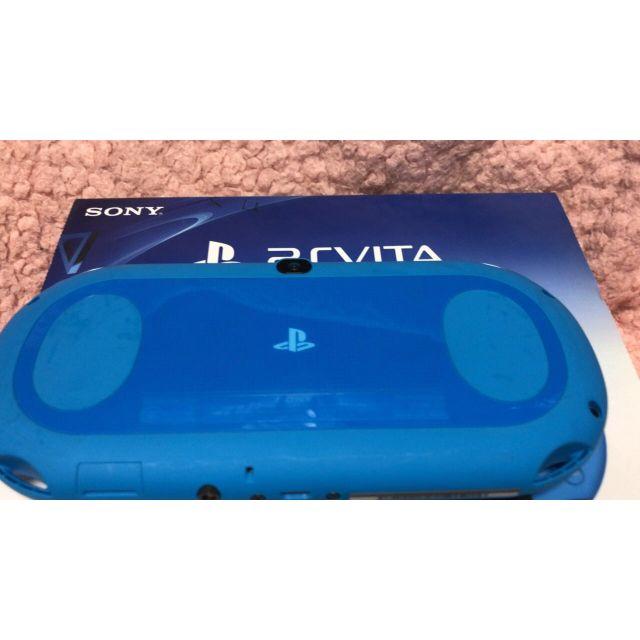 PSVita 2000 アクアブルー 付属品あり 2