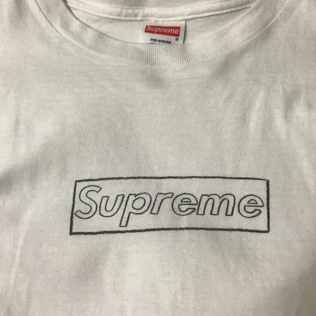 SUPREME ×KAWS 11SS Box Logo Tee Tシャツ