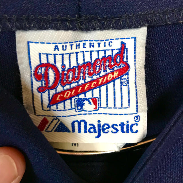 Majestic(マジェスティック)のMLB アトランタブレーブス ベースボールジャージ アメリカ製 スポーツ/アウトドアの野球(ウェア)の商品写真