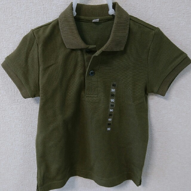 MUJI (無印良品)(ムジルシリョウヒン)の子供服 半袖ポロシャツ キッズ/ベビー/マタニティのキッズ服男の子用(90cm~)(Tシャツ/カットソー)の商品写真