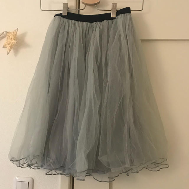 mysty woman(ミスティウーマン)のチュールスカート レディースのスカート(ひざ丈スカート)の商品写真