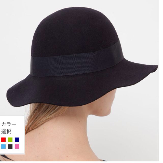 UNIQLO(ユニクロ)のツバヒロ ハット レディースの帽子(ハット)の商品写真