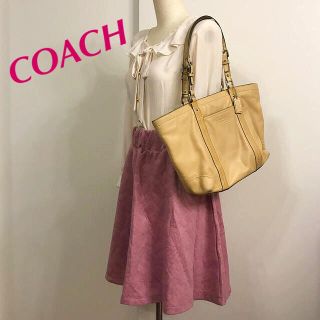 コーチ(COACH)のレア インド製 COACH 上質レザー トート(トートバッグ)