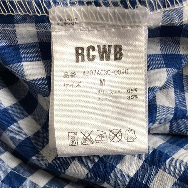 RODEO CROWNS WIDE BOWL(ロデオクラウンズワイドボウル)のRCWB ギンガムチェック♡半袖シャツ ロデオクラウンズ レディースのトップス(シャツ/ブラウス(半袖/袖なし))の商品写真