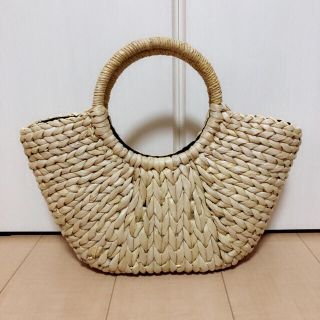 マウジー(moussy)の【美品】moussy♡かごバッグ(かごバッグ/ストローバッグ)