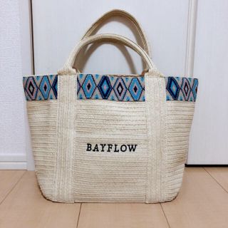 ベイフロー(BAYFLOW)の【美品】BAYFLOW♡かごバッグ(かごバッグ/ストローバッグ)