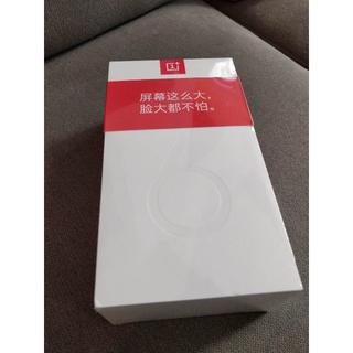5月22日発売OnePlus6 ミラーブラック 8G/128G版　未開封新品(スマートフォン本体)