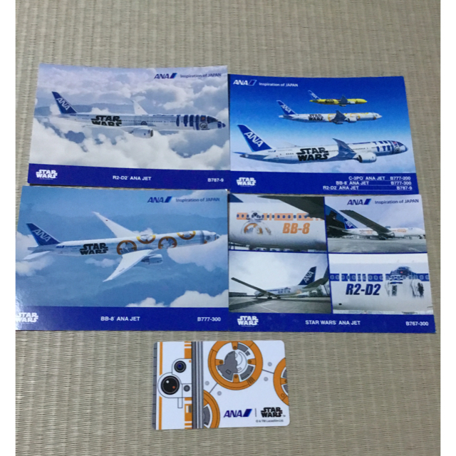 ANA(全日本空輸)(エーエヌエー(ゼンニッポンクウユ))のANA スターウォーズ搭乗記念グッズ エンタメ/ホビーのコレクション(ノベルティグッズ)の商品写真