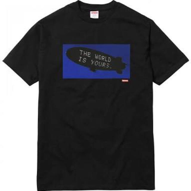 supreme scarface blimp tee L 半タグ ステッカー付