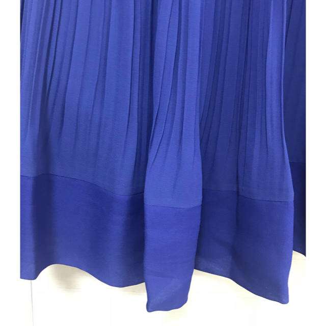 pour la frime(プーラフリーム)の【プーラフリーム】ブルー スカート レディースのスカート(ひざ丈スカート)の商品写真