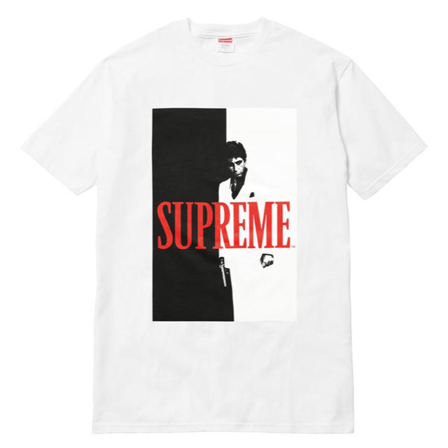 【完売品】supreme 17aw Scarface split tee