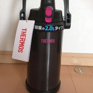 サーモス(THERMOS)の大セール！サーモス 真空断熱スポーツジャグ 2.0L ブラックマゼンダ(水筒)