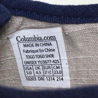 コロンビア(Columbia)のMILKHOUSE様専用★新品未使用★コロンビア23.0cm(スリッポン/モカシン)