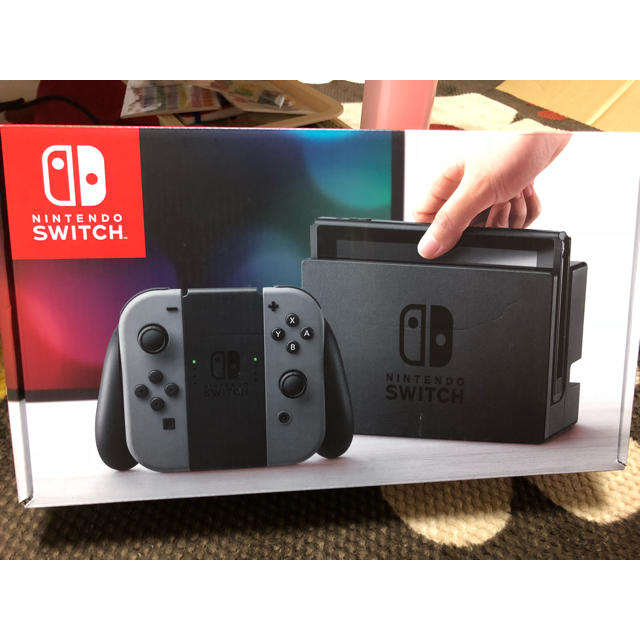 未使用新品 Switch本体グレー