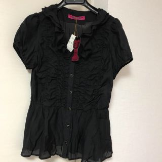 ドーリーガールバイアナスイ(DOLLY GIRL BY ANNA SUI)のDOLLY GIRL ブラウス タグ付き未使用品(シャツ/ブラウス(半袖/袖なし))