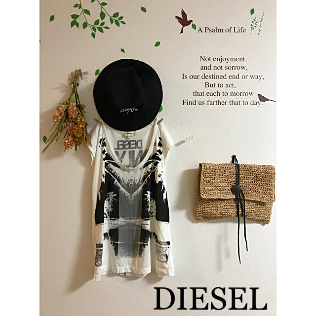 DIESEL(ディーゼル)の☆DIESEL☆プリントカットソー レディースのトップス(カットソー(半袖/袖なし))の商品写真