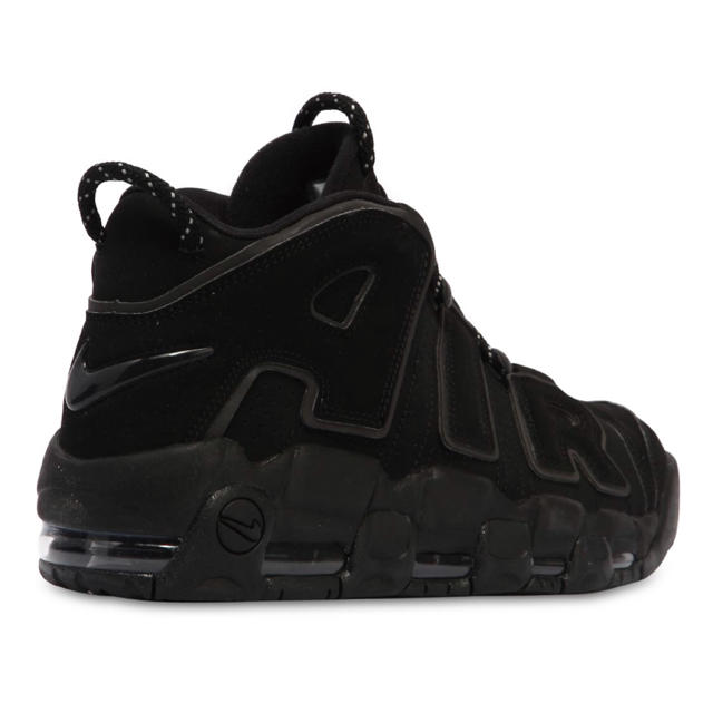 NIKE(ナイキ)の【24.5】NIKE AIR MORE UPTEMPO triple black レディースの靴/シューズ(スニーカー)の商品写真