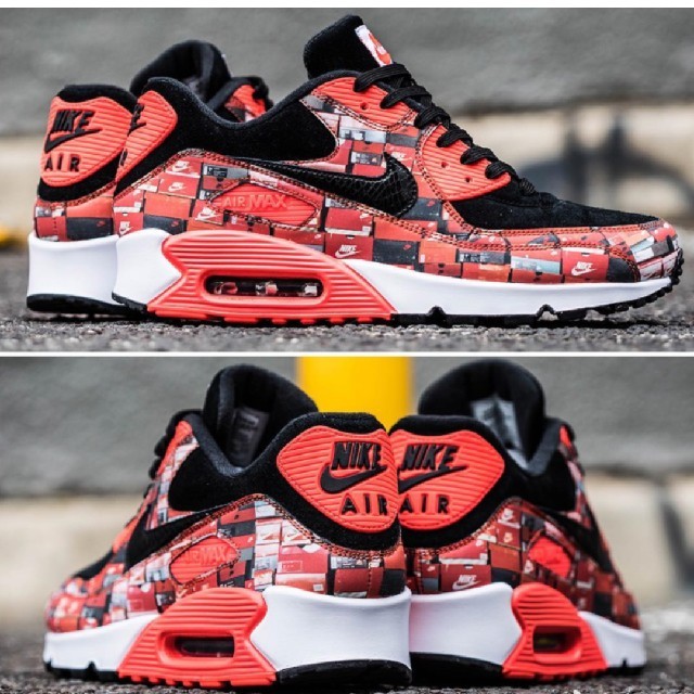 NIKE(ナイキ)のatmos × NIKE AIR MAX 90 "WE LOVE NIKE" メンズの靴/シューズ(スニーカー)の商品写真