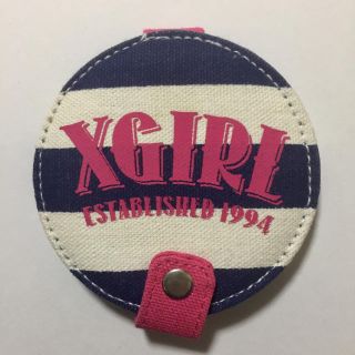 エックスガール(X-girl)のコンパクトミラー【未使用品】(ミラー)