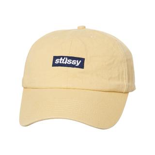 ステューシー(STUSSY)のSTUSSY  Yellow cap 黄色 クリーム 帽子　キャップ(キャップ)