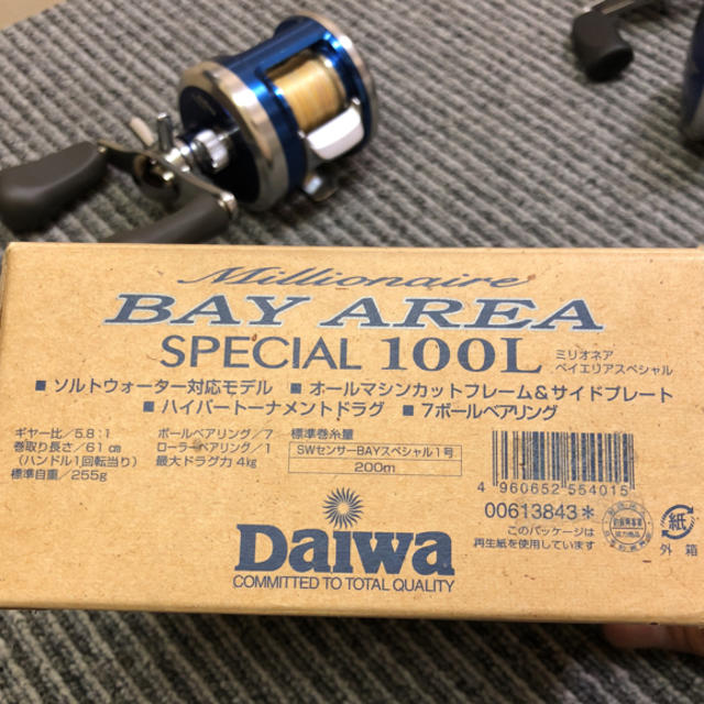 DAIWA(ダイワ)のダイワ ミリオネア ベイエリアスペシャル100L ① スポーツ/アウトドアのフィッシング(リール)の商品写真